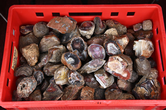 1kg Premium Rohachate Mosambik Tete Fundstelle