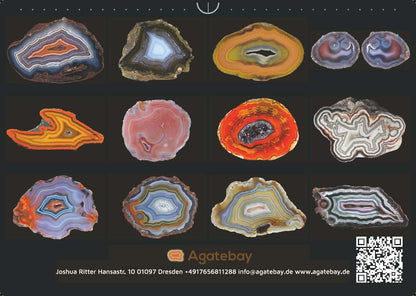 Agate Calendar 2025